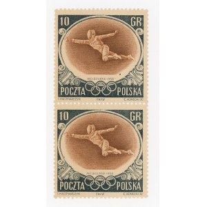 XVI Igrzyska Olimpijskie w Melbourne 1956, pionowa parka. Błąd. Gwarancja (812)