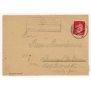 List, tak zwany ,,sekretnik wysłany z KL Ravensbruck (1043)