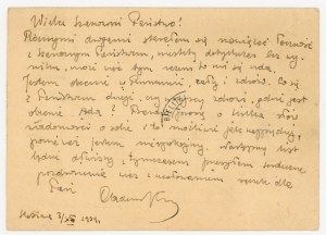Internment in Romania - Slatina camp, post card sent 4.XII.1939 (890)