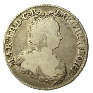Austria, Maria Theresa, 1/2 ducatona 1650, Brussels (514)