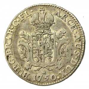 Austria, Maria Theresa, 1/2 ducatona 1650, Brussels (514)