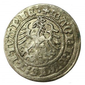 Zygmunt I Stary, Półgrosz 1517, Wilno. Rindreg (kółko) przy mieczu (517)