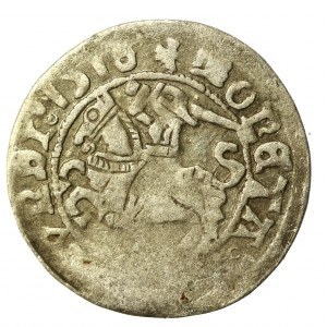Zygmunt I Stary, Półgrosz 1518, Wilno - gotyk/renesans. Rzadkie (528)