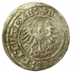 Sigismund I. der Alte, Halbpfennig 1518, Vilnius. Eine Variante mit einer Schwertscheide (544)