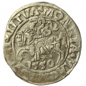 Zikmund II August, půlgroš 1550, Vilnius, LI / LITVA (548)