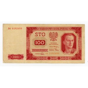 PRL, 100 zloty 1948 DA (112)