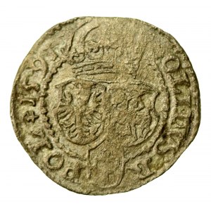 Zygmunt III Waza, Szeląg 1591 IF, Olkusz (839)