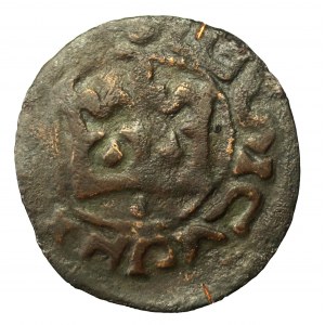 Forgery from the era of the crown half-penny (845)
