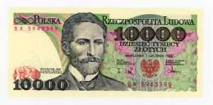 PRL, 10 000 zlotých 1988 BK (158)