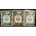 Coal Industry Society of Poland S.A., Em. IV and V. Set of 3 pcs. (641)
