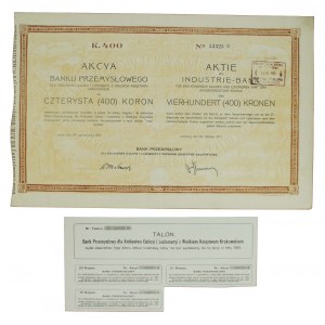 Lviv, Industrial Bank, 400 kr 1917 (612)