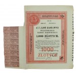 Vilnius Land Bank, 4.5% Pledge letter, PLN 1,000 1929 (619)