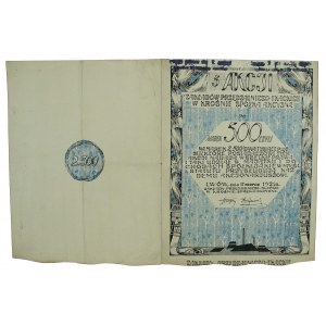 Zakłady Przędzalniczo-Tkackie w Krośnie, 5x 500 mkp 1921 (626)