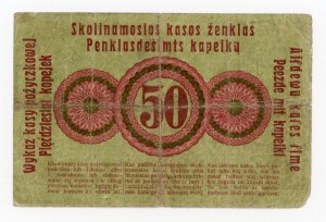 Ober Ost, Poznań, 50 Kopeken 1916 - langer Satz (P2b) - RARE (181)