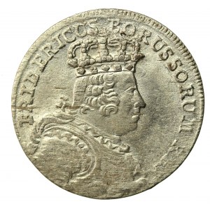 Slezsko pod pruskou nadvládou, Fridrich II., šestipence 1756 B, Wrocław (979)