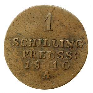 Germany, Prussia, 1 shilling 1810 A, Berlin (981)