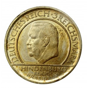 Germany, 3 Marks 1929 D - Oath (997)