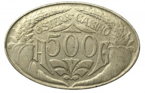Austria, OSTERR CASINO, 500 shillings (697)