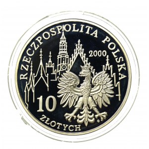 III RP, 10 złotych 2000, 1000-lecie Wrocławia (1021)