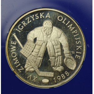 PRL, 500 złotych 1987, Calgary 1988 (1027)