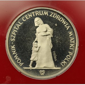 People's Republic of Poland, 200 gold 1985, Health Center of Mother Poland, Sample (1028)