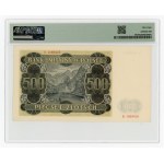 GG, 500 gold 1940 C - PMG 58 (319)