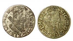 Sigismund III Vasa. A set of Bydgoszcz trojaks. Total of 2 pieces (1084)