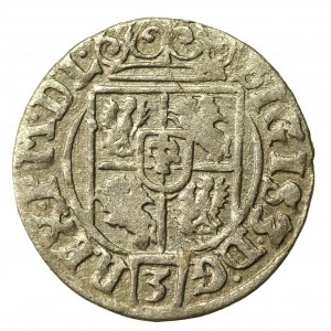 Zygmunt III Waza, półtorak 1625, Bydgoszcz. Brak cyfry 4 w jabłku (1165)
