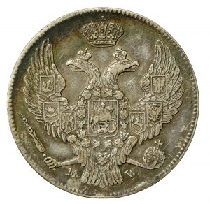 Russian annexation, 30 kopecks=2 zlotys 1839 MW, Warsaw (1202)
