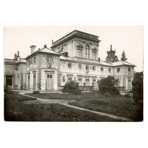 Varsavia - fotografia di H. Poddębski. Wilanów, il palazzo dal giardino (175)