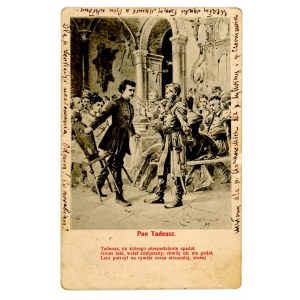 Art postcard - Pan Tadeusz (318)