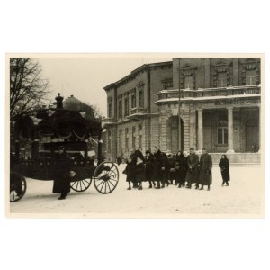 Vilnius - Wisniewski Library. Funeral of a soldier of the 1st p.p. Leg. (323)