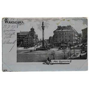 Varsavia - Piazza Zygmunt 1902 (254)