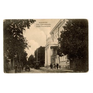 Bialystok - Via Aleksandrowska, Scuola Kommercyjna (257)