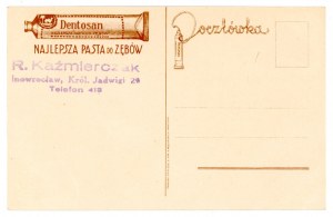 Inowrocław - Advertising postcard - Dentosan, toothpaste (411)