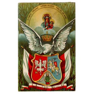 Pocztówka patriotyczna z herbem Polski i Litwy (530)