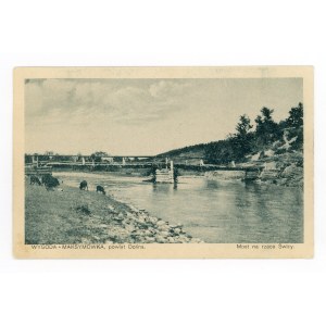 Výhoda Maximovka, Bezirk Dolina - Brücke über den Fluss Swica (103)