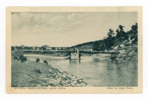 Výhoda Maximovka, Bezirk Dolina - Brücke über den Fluss Swica (103)