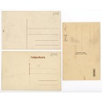 Chortkiv, Zhovkva, Holoby - set of postcards 3 pcs. (585)