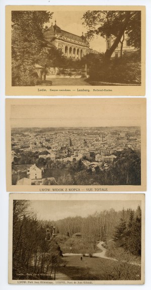 Lviv - postcard set of 3 pcs (589)