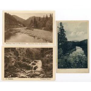 Pasieczna, Mikulczyn, Yaremcze - set of postcards 3 pcs (597)