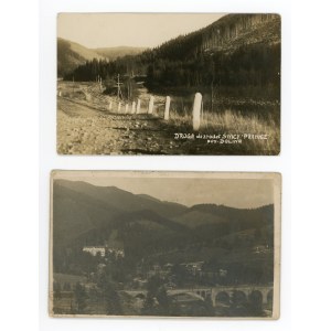 Vorochta Karpaty - Cesta k prameňom PRAWICZ, Vorochta Karpaty - sada 3 pohľadníc (598)