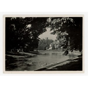 Cieszyn - řeka Olza a hrad. Foto: J. Bulhak (630)