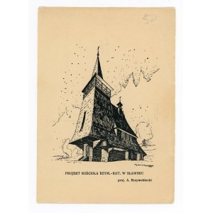 Slawsko - Roman Catholic church project (915)