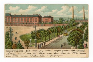 Gdansk Nowy Port - barracks and Oliwska Street (1054)