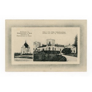 Skała - grobowiec hr. Gołuchowskich, pałac [Kresy, Ukraina] (1092)