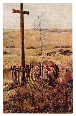 Art postcard - Battle of Racławice 4/VI, 1794 (1824)