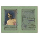 Paszport Polki z Gdańska, Prusy 1920 (304)