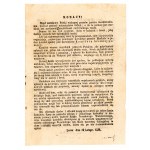 January Uprising - proclamation, Lviv 1863 (115)