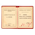 Legitymacje, Złoty Krzyż Zasługi dla leśniczego. Razem 2szt. (334)